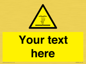 Custom warning geyser water jet